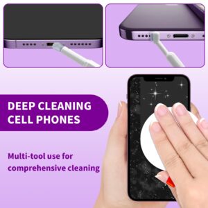 20-in-1 Cleaning Kit for Airpod Earbud, Cleaner Kit for MacBook Laptop Keyboard, Electronic Penlar Cleaning Kit Compatible with Computer PC Cell Phone, Charging Port, iPhone