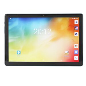 pssopp 4g lte tablet, portable 100‑240v 10 core 1920x1200 resolution 10.1in tablet durable 8+20mp dual camera for office (#2)