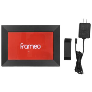 Electronic Album, HD Touch Screen WiFi Music Playing Digital Photo Frame for Home (US Plug)