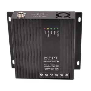 Bluetooth MPPT Solar Charge Controller for 12V/24V RVs, Boats, Cars, and More - Smart Automatic 3-Stage Charging, and Bluetooth Monitoring (40A)