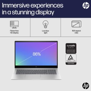 HP Envy 17 17.3" Touchscreen FHD Business Laptop Computer, 13th Gen Intel 14-Core i7-13700H, 16GB DDR4 RAM, 1TB PCIe SSD, WiFi 6E, Bluetooth 5.3, Backlit Keyboard, Windows 11 Pro