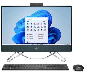hp 24 inch all-in-one desktop, intel 10-core i5-1235u, 23.8" fhd ips touchscreen, iris xe graphics, wifi 6, bluetooth, hdmi, rj-45, 32gb ddr4 2tb m.2 ssd, win11 pro, wireless keyboard and mouse
