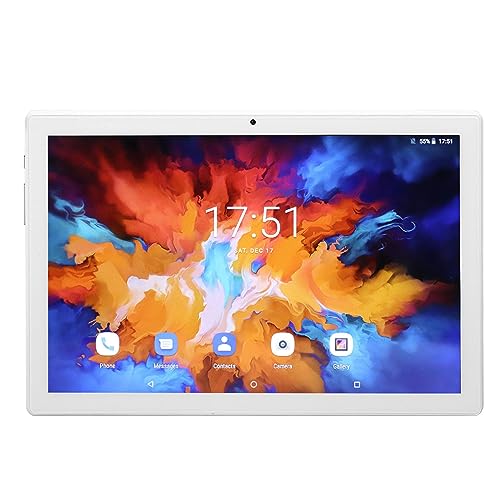 HEEPDD 10.1 Inch Tablet PC, Smart Calling 5GWiFi 100-240V 10.1 Inch Tablet 12GB RAM 256GB ROM for Work for Learning (US Plug)