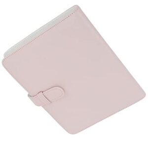 3-inch photo album, 256-pocket waterproof photo album for tickets business card (pink)