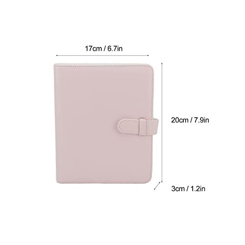 3-inch Photo Album, 256-pocket Waterproof Photo Album for Tickets Business Card (pink)