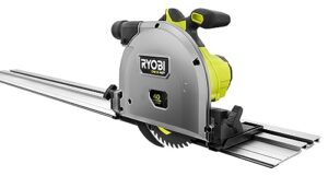 ryobi one+ hp 18v brushless cordless 6-1/2 in. track saw (tool only) (pts01k)