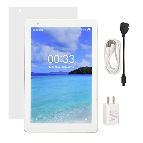 HEEPDD Tablet, 100‑240V 4GB RAM 64GB ROM Tablet PC MTK6592 8.1 Inch HD Display for Work (US Plug)