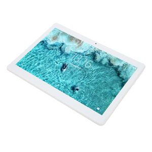 HEEPDD Dual Camera Calling 10.1 Inch HD Tablet, Tablet 100-240V for Office for Android 12 (US Plug)