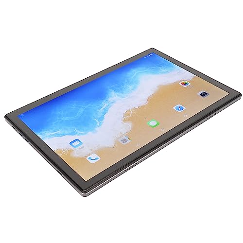 HEEPDD 10.1 Inch Tablet, Dual Card Dual Standby 100-240V Tablet PC 5G WiFi 8GB RAM 128GB ROM for Drawing for Android 12 (US Plug)