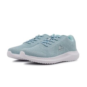 RBX Women's Lightweight Running Shoe Quick Dry Mesh Athletic Training Shoe Breathable Gym Sneaker Commuting Sneaker Lace Up Sneakers for Walking, Workouts, Dog Walks, Casual Wear Light Blue 2.0 8