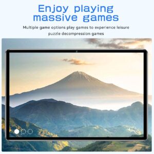 DAUZ Business Tablet, 4GB 64GB Office Tablet US Plug 100‑240V 3 Card Slots 8800mAh for School (#4)