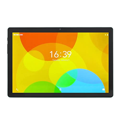 Airshi 10.1in Tablet, Smart Call Tablet Octa Core Processor 1920x1200 Resolution for Studying for Entertainment (Green)