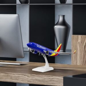 Joylludan 1:130 Model American Southwest Model Airplane Alloy Diecast Planes for Collection,Birthday or Business Gift