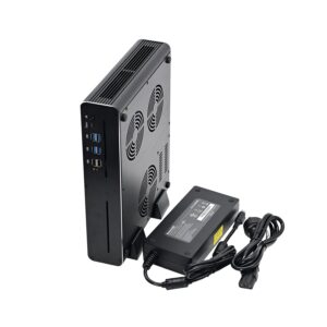 HUNSN 8K Mini PC, Gaming Computer, HTPC, Kodi, Core I9 10980HK, Windows 11 or Linux Ubuntu, BM33m, Wi-Fi 6, RTX1660S 6G Graphic, HDMI, 3 x DP, Full-Featured Type-C, 2 x LAN, 64G RAM, 1TB M.2 SSD