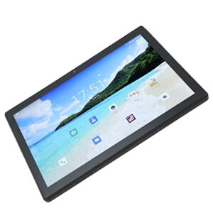 Airshi Office Tablet, Tablet PC Black 10.1in FHD Octa Core CPU for Work (US Plug)