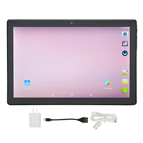 HEEPDD 10 Inch Tablet, Night Reading Mode Front 5MP Rear 8MP US Plug 100-240V 4GB 256GB 2.4G 5G WiFi for Tablet 11 Reading (US Plug)