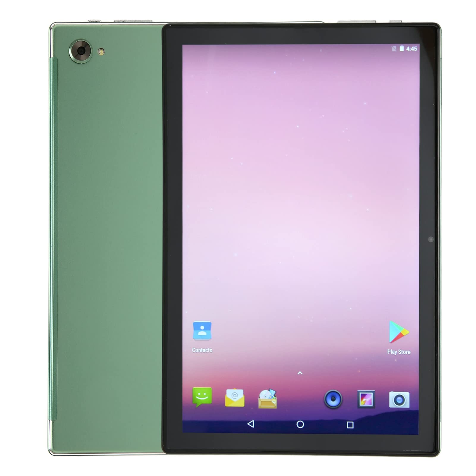 HEEPDD 10.1 Inch Tablet 6000mAh Rechargeable Green 2.4G 5G WiFi HD Tablet 8GB RAM 256GB ROM (US Plug)