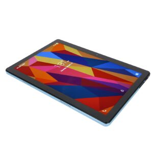 HEEPDD 10.1 Inch Tablet 100-240V HD Tablet 8GB RAM 256GB ROM 5MP 13MP Blue for Online Video (US Plug)