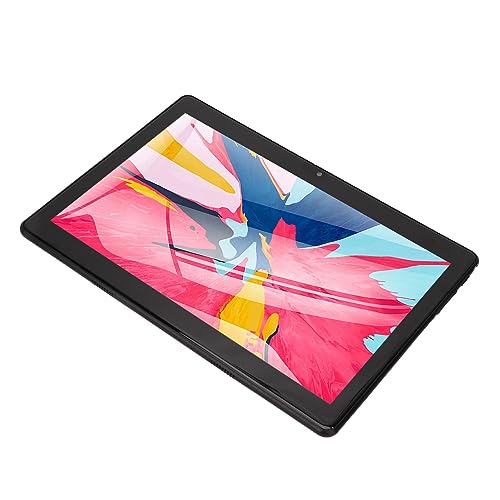 HEEPDD Tablet PC, MT6797 10 Core 6GB 128GB 100-240V Black 10.1 Inch Reading Tablet for Android 10.0 (US Plug)