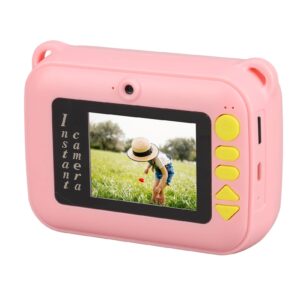 digital camera colorful kids selfie camera outdoor viewing for girls (pink)