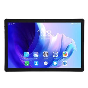 HEEPDD 10.1 Inch Tablet 100-240V Dual Cameras GPS Function 128GB ROM 2.4G/5G HD Tablet for Home Reading (US Plug)