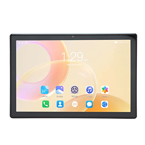 Airshi Office Tablet, 10 Inch Tablet Dual Camera Octa Core CPU Blue IPS Screen for School (US Plug)