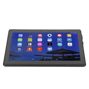 heepdd tablet pc, 8 inch tablet black back 8.0 megapixels front 2.0 megapixels for home for kids for office (us plug)