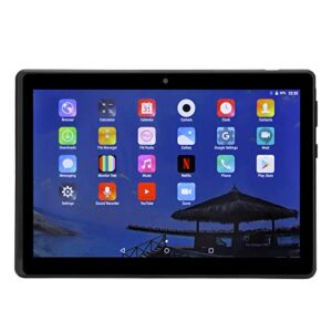 HEEPDD Tablet PC, 8 Inch Tablet Black Back 8.0 Megapixels Front 2.0 Megapixels for Home for Kids for Office (US Plug)