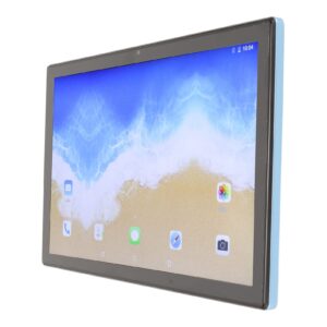 heepdd 10in tablet, hd 1920x1200 ips 100‑240v 4g calling blue kids tablet for work (us plug)