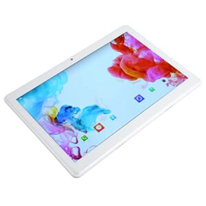 heepdd 4g lte tablet, 100-240v 64gb support phone call dual sim card slot 10.1 inch ips lcd screen tablet for work (us plug)