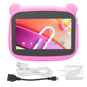 HEEPDD Kids Tablet, HD Tablet 32GB ROM 5000mAh US Plug 100‑240V 7 Inch Screen Dual Camera for Game (US Plug)