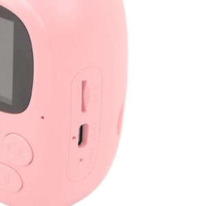 Kids Digital Printing Camera, 24MP 720P HD Recording Kids Digital Printing Camera for Travel (Pink)