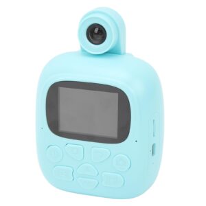 Kids Digital Printing Camera, 24MP 720P HD Recording Kids Digital Printing Camera for Travel (Blue)