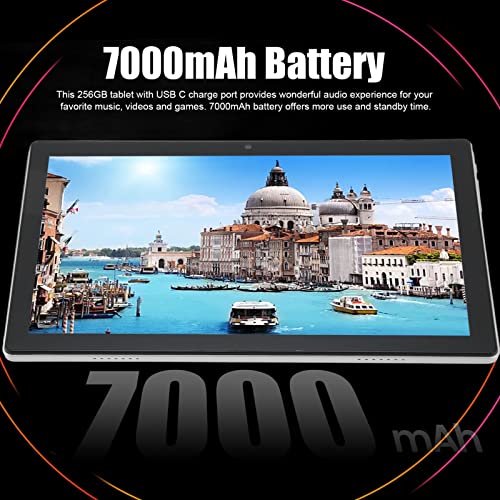 Tablet, US Plug 100-240V 2.4G 5G WiFi 8 Cores 10 Inch Tablet Night Reading Mode for Android 11 for Reading (US Plug)