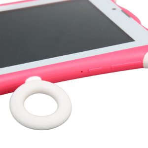 Ymiko 7 Inch HD 3GB 32GB Kids Tablet with WiFi Dual SIM for Toddler Tablet Pink 100‑240V (US Plug)