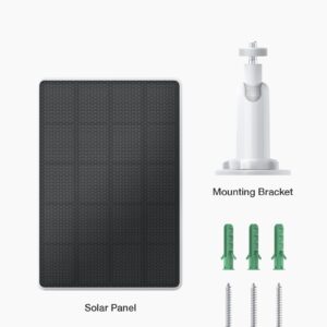 Lindo Solar Panel 3W Compatible with Lindo Doorbell Camera and Spotlight Camera