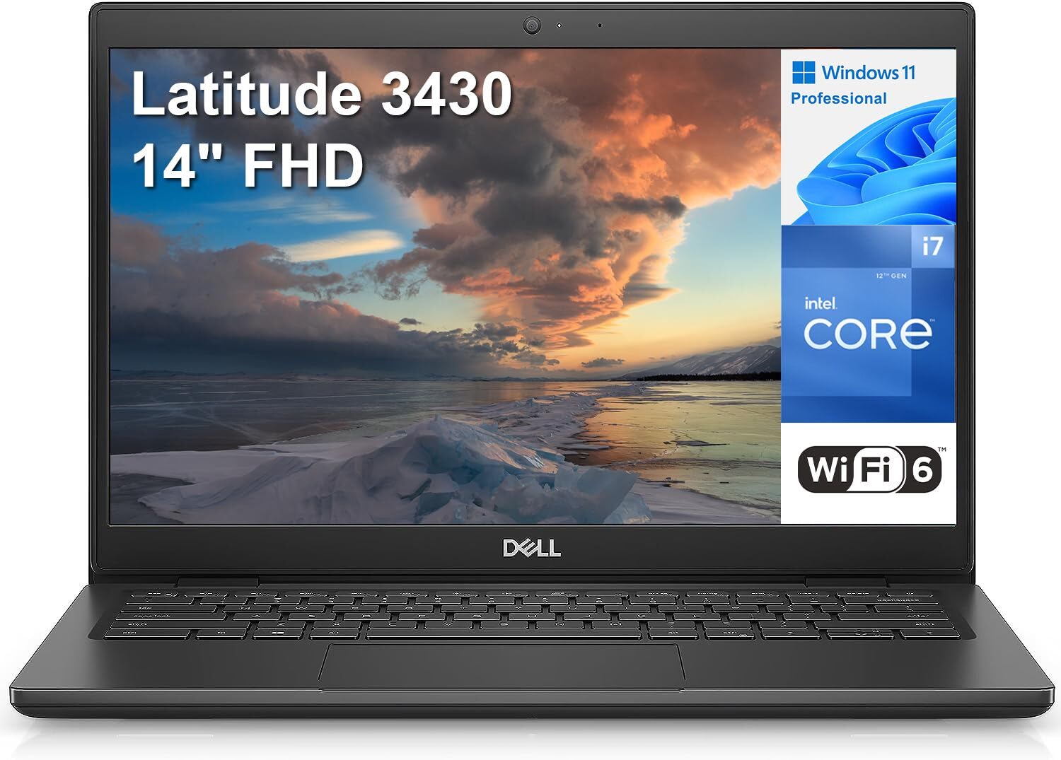 Dell Latitude 3000 Series 3430 14" FHD Business Laptop Computer, 12th Gen Intel 10-Cores i7-1255U up to 4.7GHz, 64GB DDR4 RAM, 2TB PCIe SSD, WiFi 6, Bluetooth 5.2, Backlit Keyboard, Windows 11 Pro