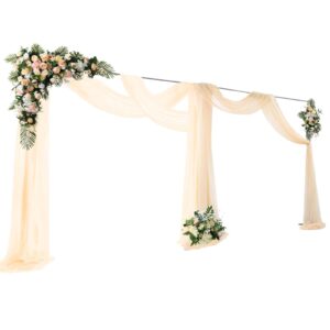 10 x 20 ft heavy duty backdrop stand pipe kit with base, rectangular adjustable backdrop stand for wedding birthday party photo booth background photography exhibition decoration