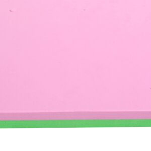 Fondant Foam Pad Rectangular sugar flower foam pad Fondant Cake Sponge Pad Mat with 5 Holes for Cake Decoration DIY Paste Clay Modelling Tools Drying Tray Pink Green