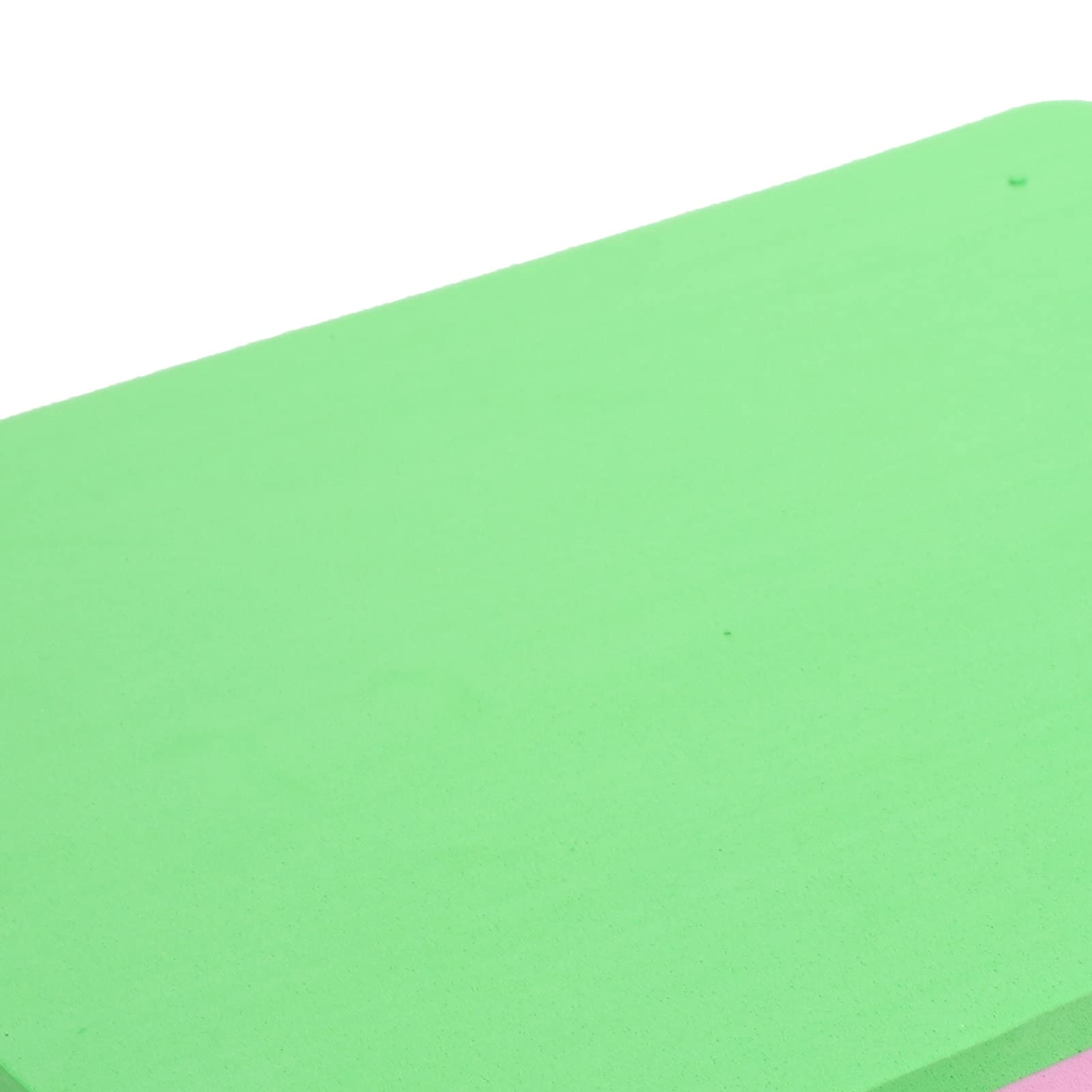 Fondant Foam Pad Rectangular sugar flower foam pad Fondant Cake Sponge Pad Mat with 5 Holes for Cake Decoration DIY Paste Clay Modelling Tools Drying Tray Pink Green