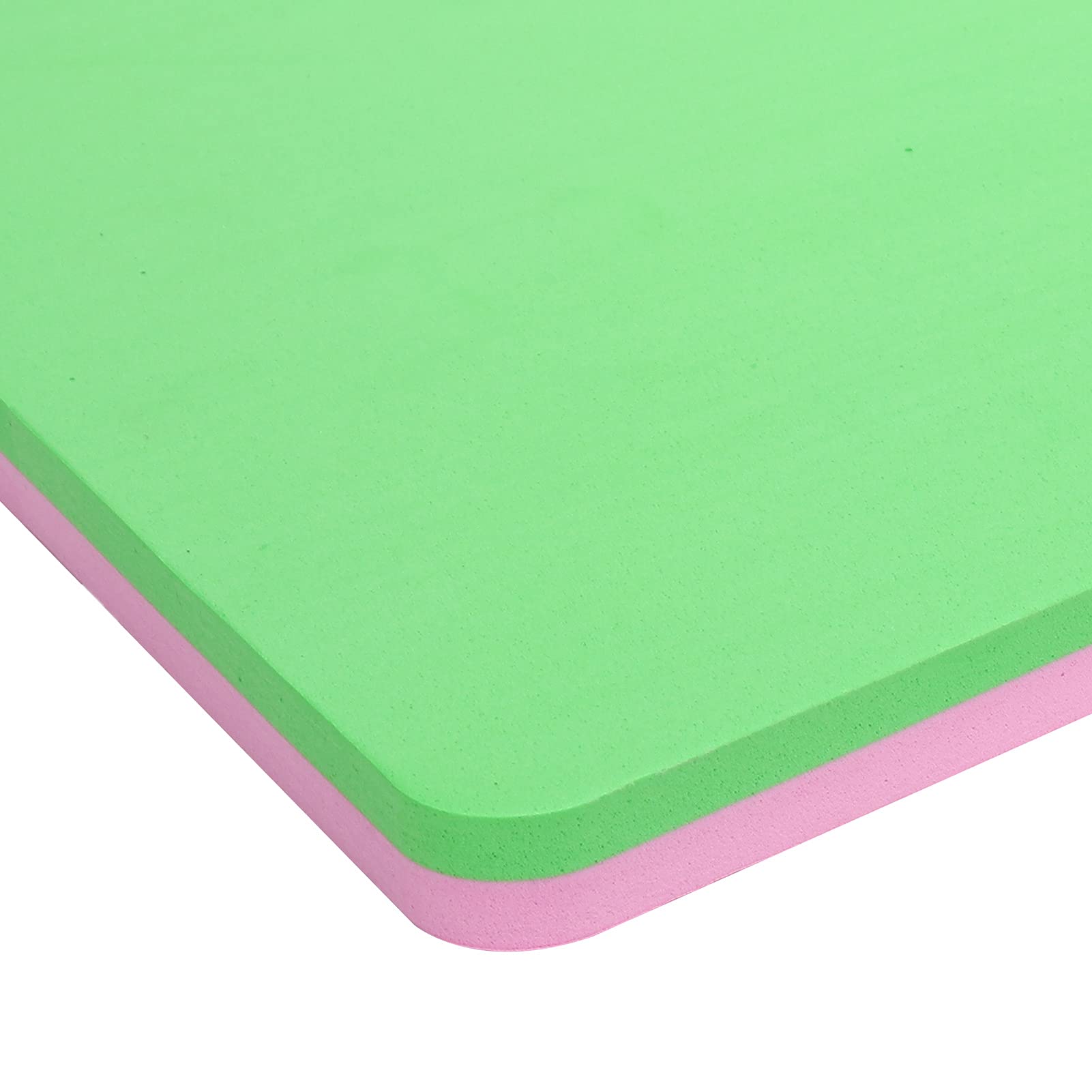 Fondant Foam Pad Rectangular sugar flower foam pad Fondant Cake Sponge Pad Mat with 5 Holes for Cake Decoration DIY Paste Clay Modelling Tools Drying Tray Pink Green