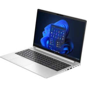 HP EliteBook 650 G10 Business Laptop (15.6" FHD Narrow Bezel, Intel 10-Core i5-1335U, 32GB RAM, 1TB SSD), 13-Hour Long Battery Life, Webcam, Wi-Fi 6E, Ethernet, IST HDMI Cable, Win 11 Pro, Silver