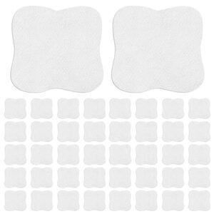 40 pieces soothing gel pads hydrogel reusable nipple pads breastfeeding essentials nursing pads breast pads cooling relief for moms sore nipples from pumping or nursing
