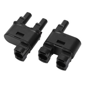 pv connector solar pv connector 2pcs solar pv connector 2 to 1 photovoltaic crimp connector for dc cable bus series connection