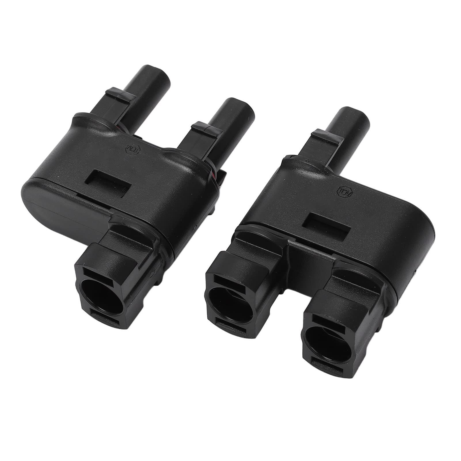 Pv Connector Solar Pv Connector 2pcs Solar Pv Connector 2 to 1 Photovoltaic Crimp Connector for Dc Cable Bus Series Connection