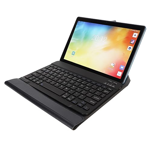 FOLOSAFENAR Capacitive Touch Tablet, 10.1 Inch Tablet Set High Performance CPU Keyboard Mouse US Plug 100‑240V for Android 12.0 for Online Office Work (#1)
