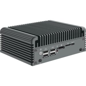 CWWK AlderLake-N100 5-Port Firewall Appliance with i226-V, DDR5 Slot, 2.5G RJ45 Network Port, 4K Display Outputs, M.2 NVMe Slots, SATA3.0, USB2.0, TPM Compatibility, Mini PC (N100-5L-16G/256G)