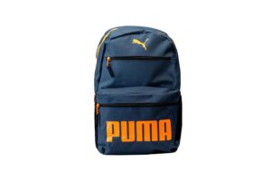 puma meridian 5.0 backpack – black/orange - one size (15.5l)