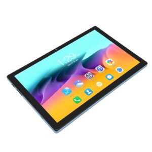 Ymiko Tab M10 10.1 Inch Tablet 8GB 128GB, Octa Core, 3200x1440 HD Screen, Dual Camera, Multi Network Standard, with 10.1 Inch HD Screen, for 11 (Blue)