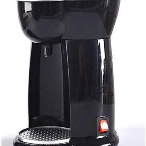 ROLTIN Coffee Machine, Single Coffee Machine-Power:300 Watts,140 Ml Water Tank,Washable Drip Tray,Active Foam Nozzle,Removable Water Tank,Food Grade PP,for espresso cooker